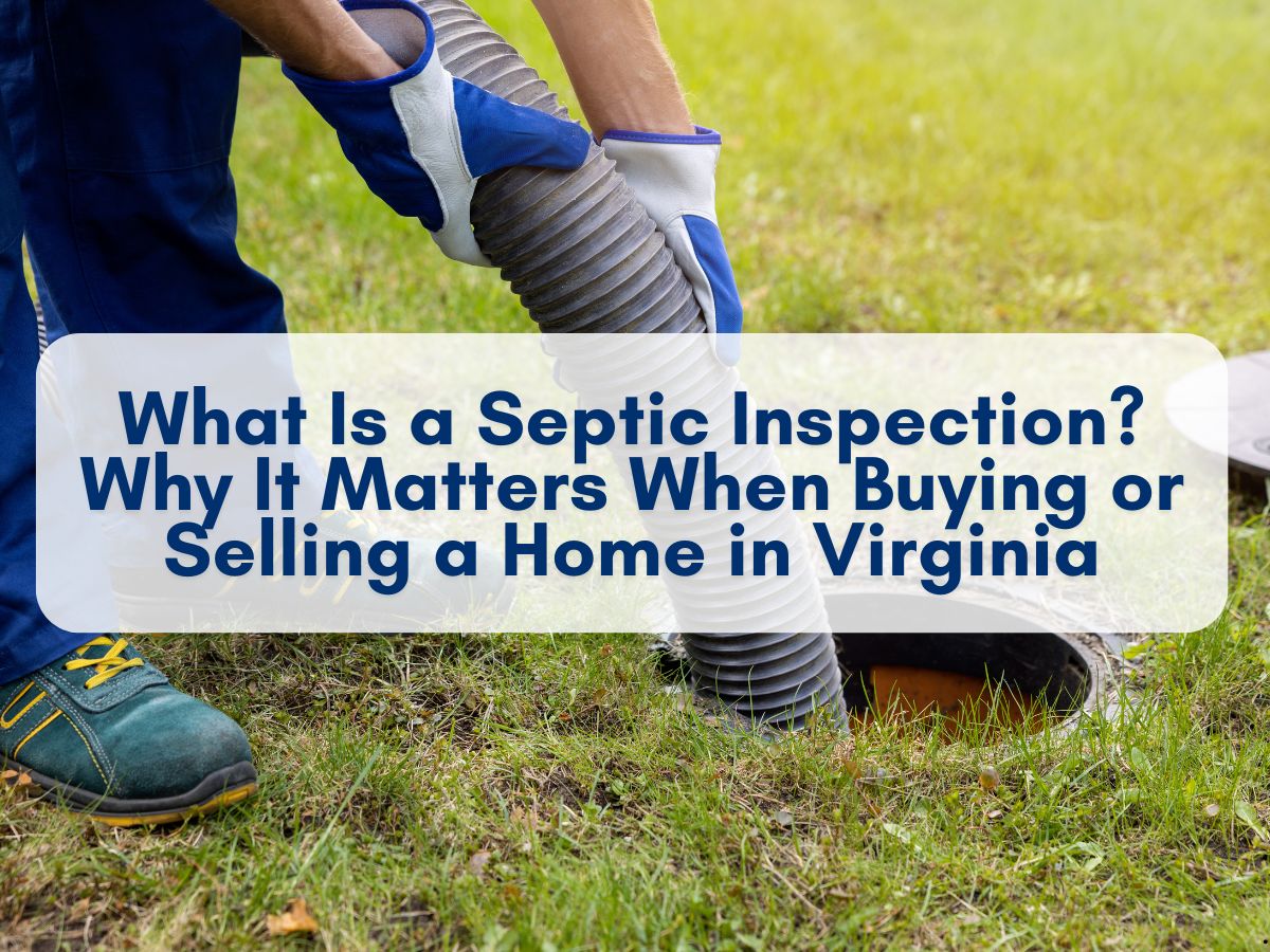 Great Description About Septic Inspection When Buying A House