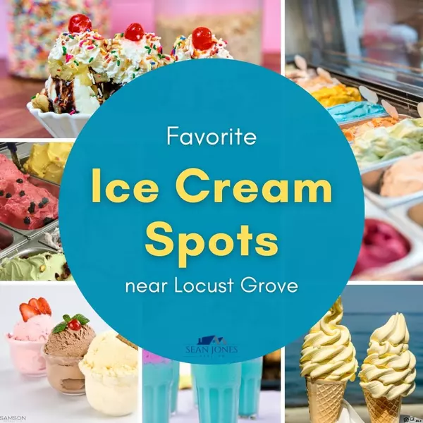 Sweet Escapes: Places to Get Ice Cream Near Locust Grove