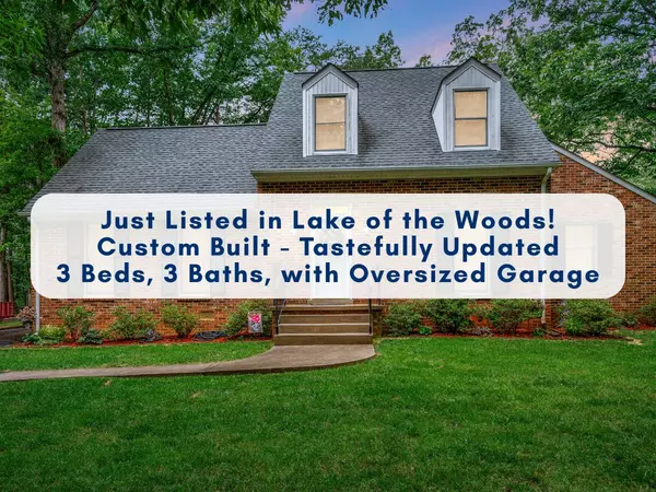 Just Listed in Lake of the Woods: Golf Course Views, Timeless Charm & Main-Level Living