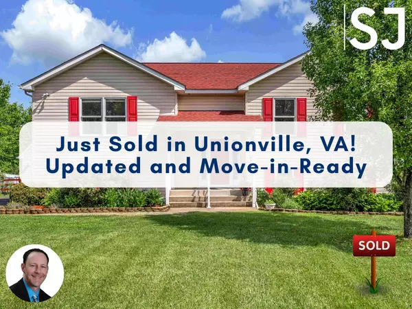 This beautifully updated 3BR, 2.5BA home in Unionville, VA has just been sold!