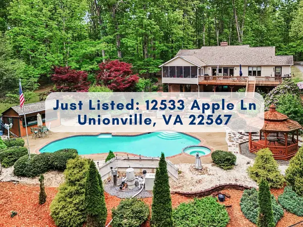 feature image of just Listed: 12533 Apple Ln Private Country Living in Unionville, VA: Stunning 7-Acre Retreat With a Pool, In-Law Suite &amp; Endless Possibilities