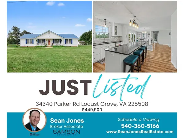 feature image of Just Listed: 34340 Parker Rd Locust Grove, VA 22508 by Sean Jones