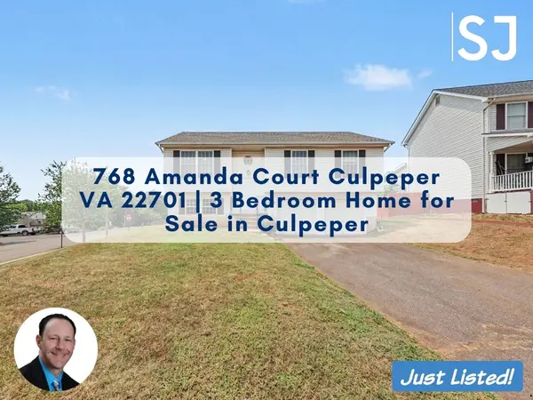 768 Amanda Court Culpeper VA 22701 | 3 Bedroom Home for Sale in The Meadows of Culpeper