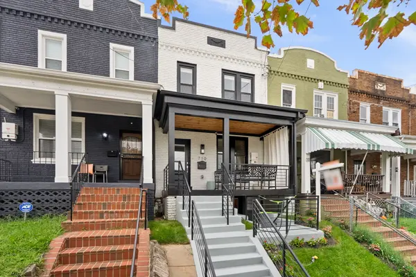 Covered front porch and front steps