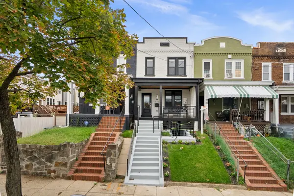 Front exterior of the 1926 brick rowhome