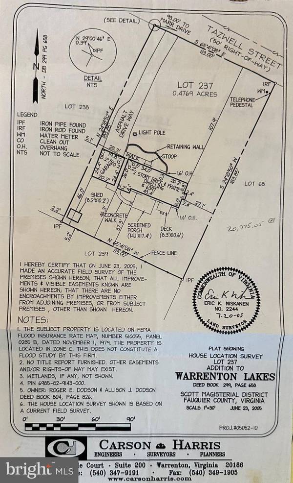 6397 TAZEWELL ST, Warrenton, VA 20187