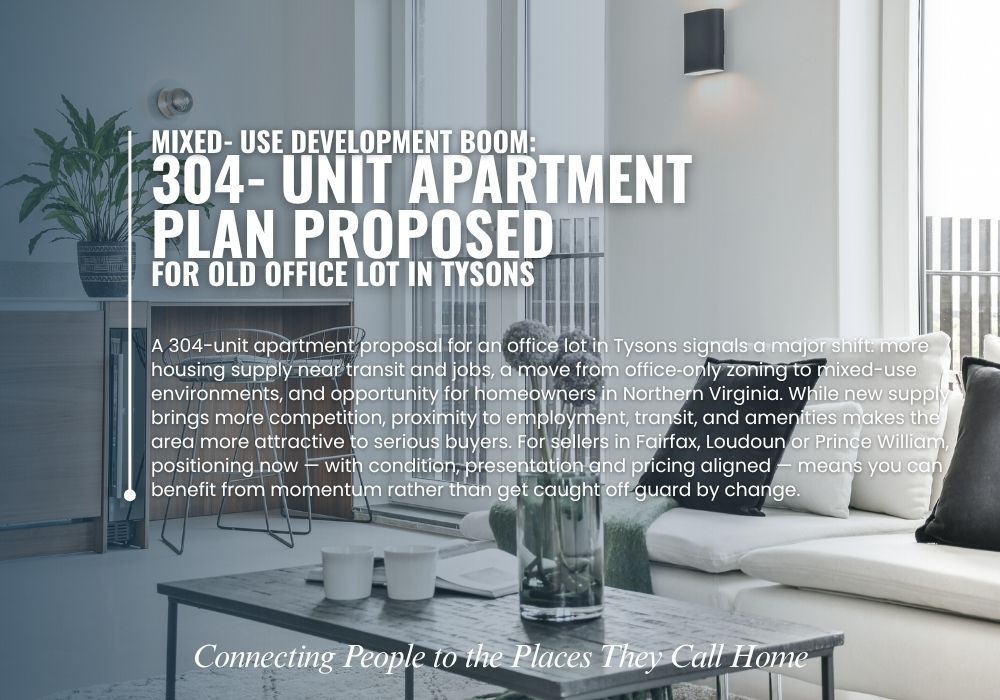 304-Unit Mixed-Use Development Proposed in Tysons &ndash; explore the impact on Northern Virginia real estate.