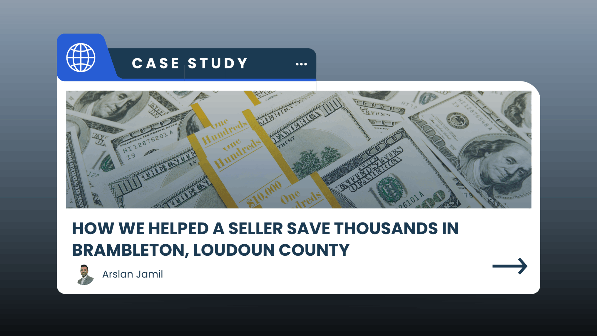 Brambleton Home Sale Case Study