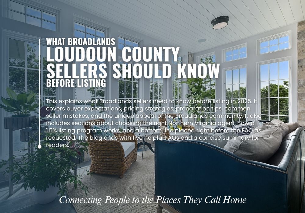 Selling Your Home in Broadlands: A 2025 Guide for Loudoun County Sellers &ndash; explore the insights.