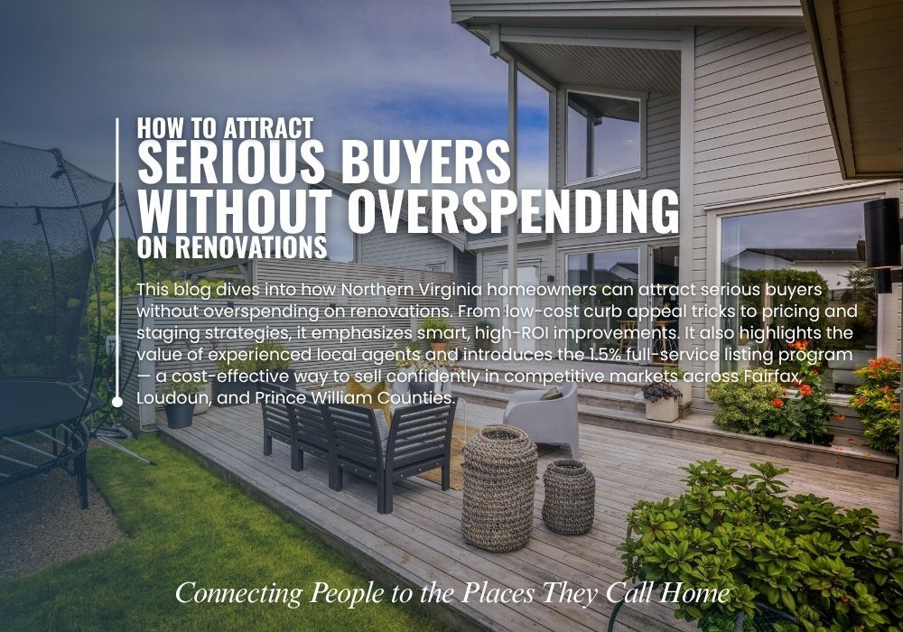 Affordable Home Upgrades in Northern Virginia &ndash; sell smart with 1.5%.