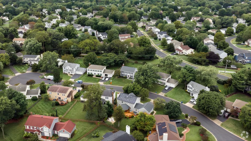 Best Neighborhoods in Centreville VA - Aerial View