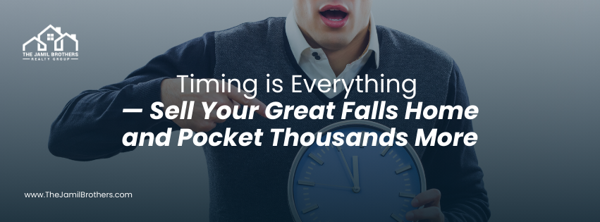 Best time to sell home in Great Falls Fairfax County - save thousands with 1.5% listing