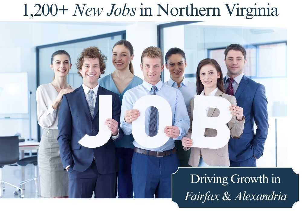 Northern Virginia SPA expansion – job growth in Fairfax County and Alexandria.