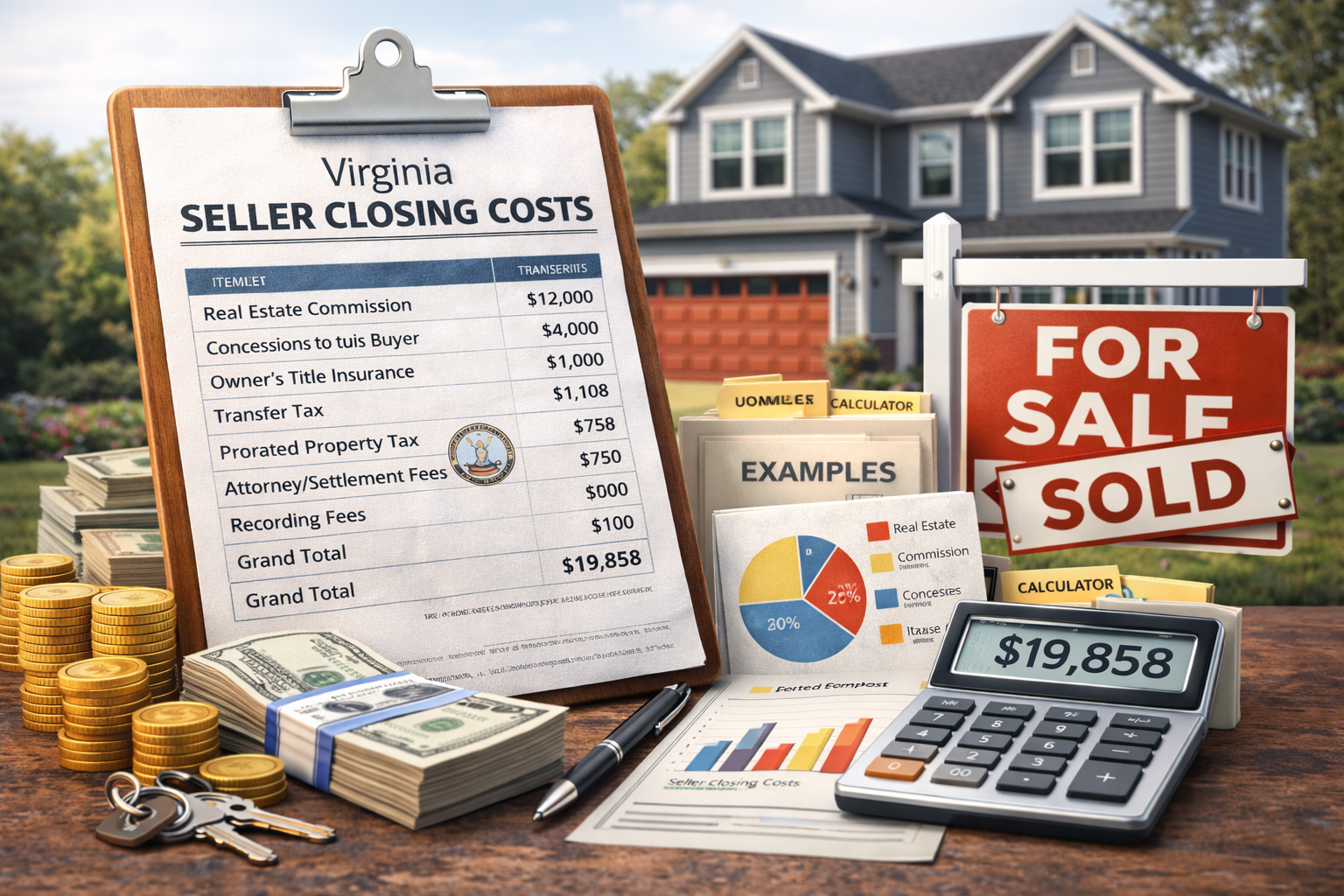 Virginia seller closing costs breakdown