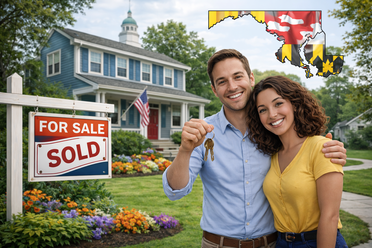 Selling a house in Maryland - home exterior