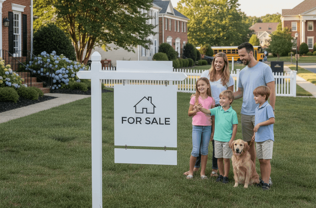 Selling a house in Fairfax County, Virginia - home exterior