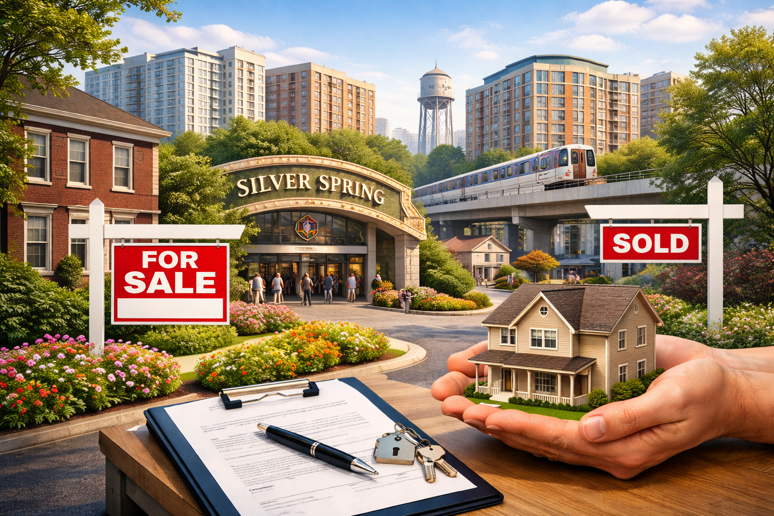 Selling a house in Silver Spring MD - local market guide