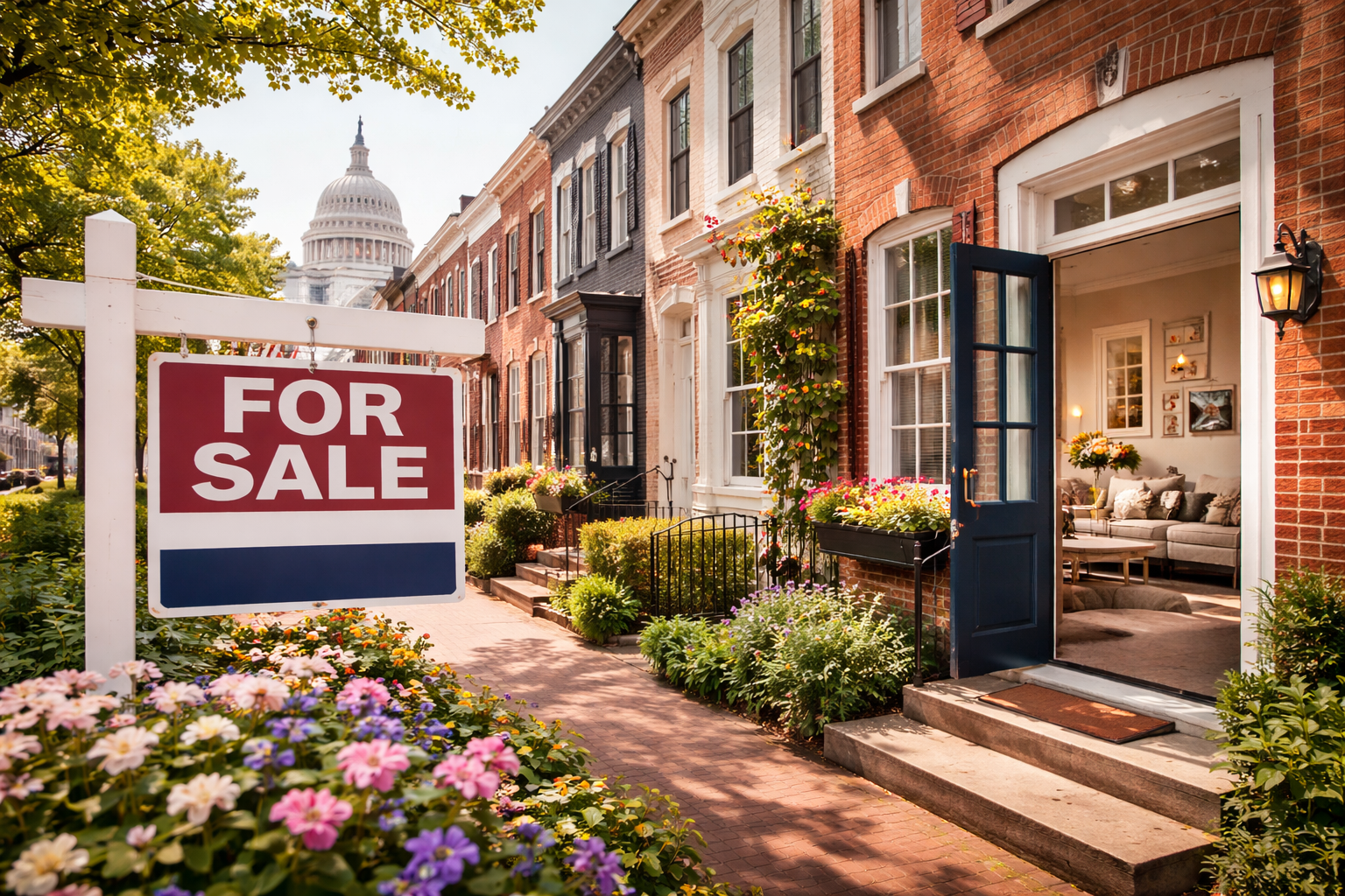 Selling a home in Capitol Hill DC — historic rowhouses and market trends