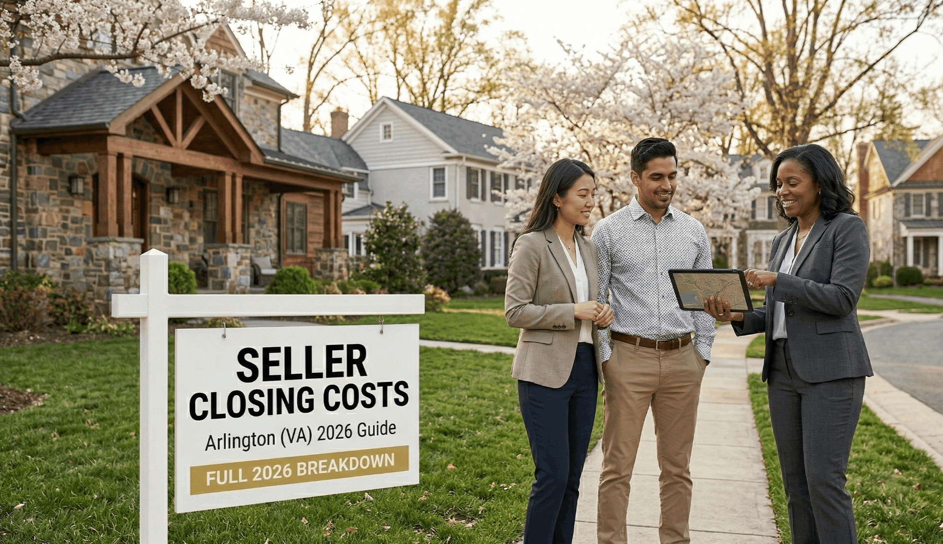 Seller closing costs in Arlington VA — full 2026 breakdown