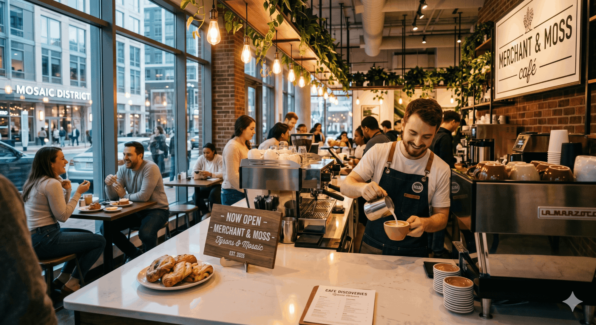 New restaurants and cafés opening in Tysons Corner and Mosaic District Northern Virginia 2026