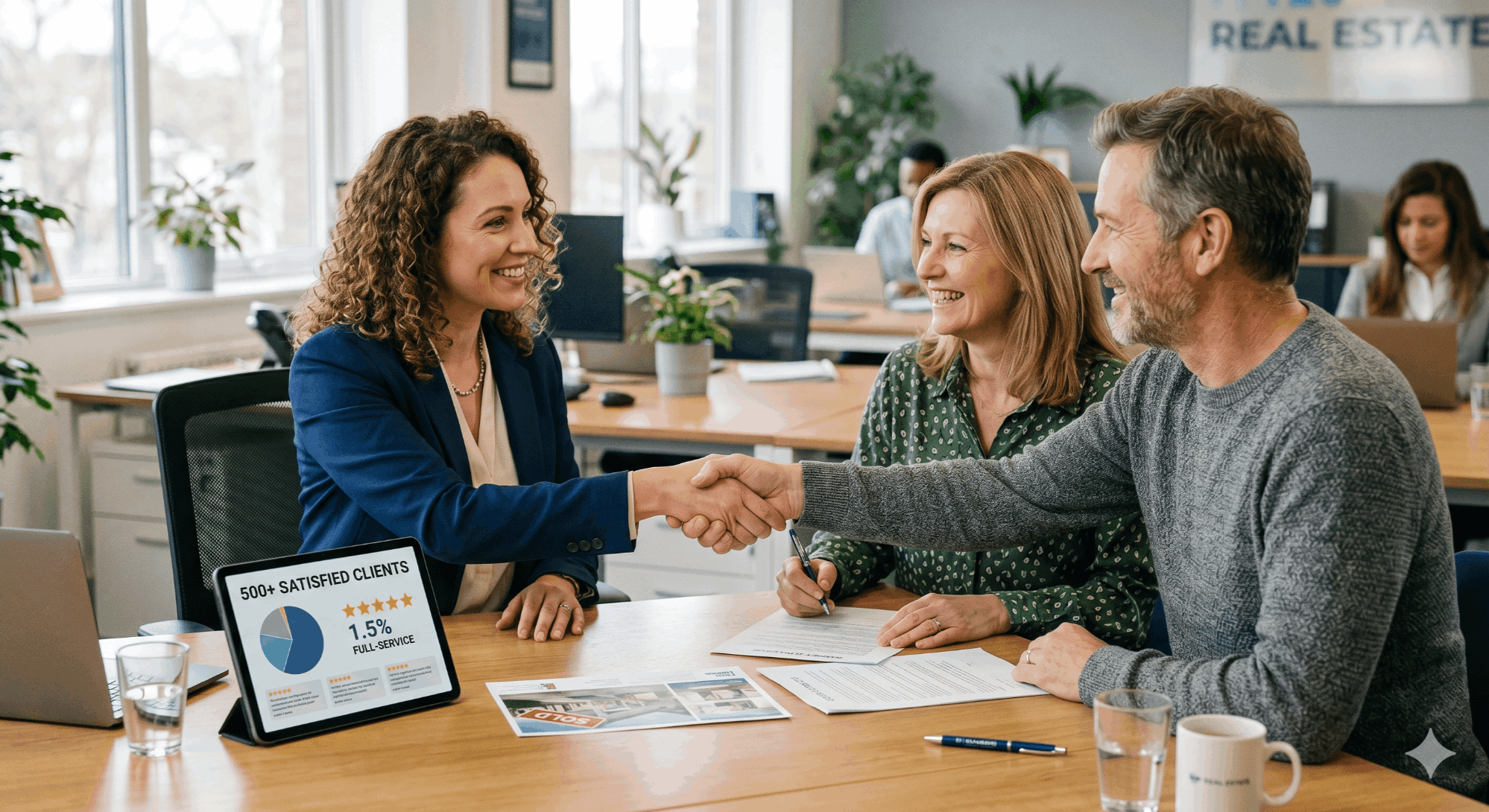 Low commission realtor reviews for The Jamil Brothers Realty Group — 500+ five-star client reviews