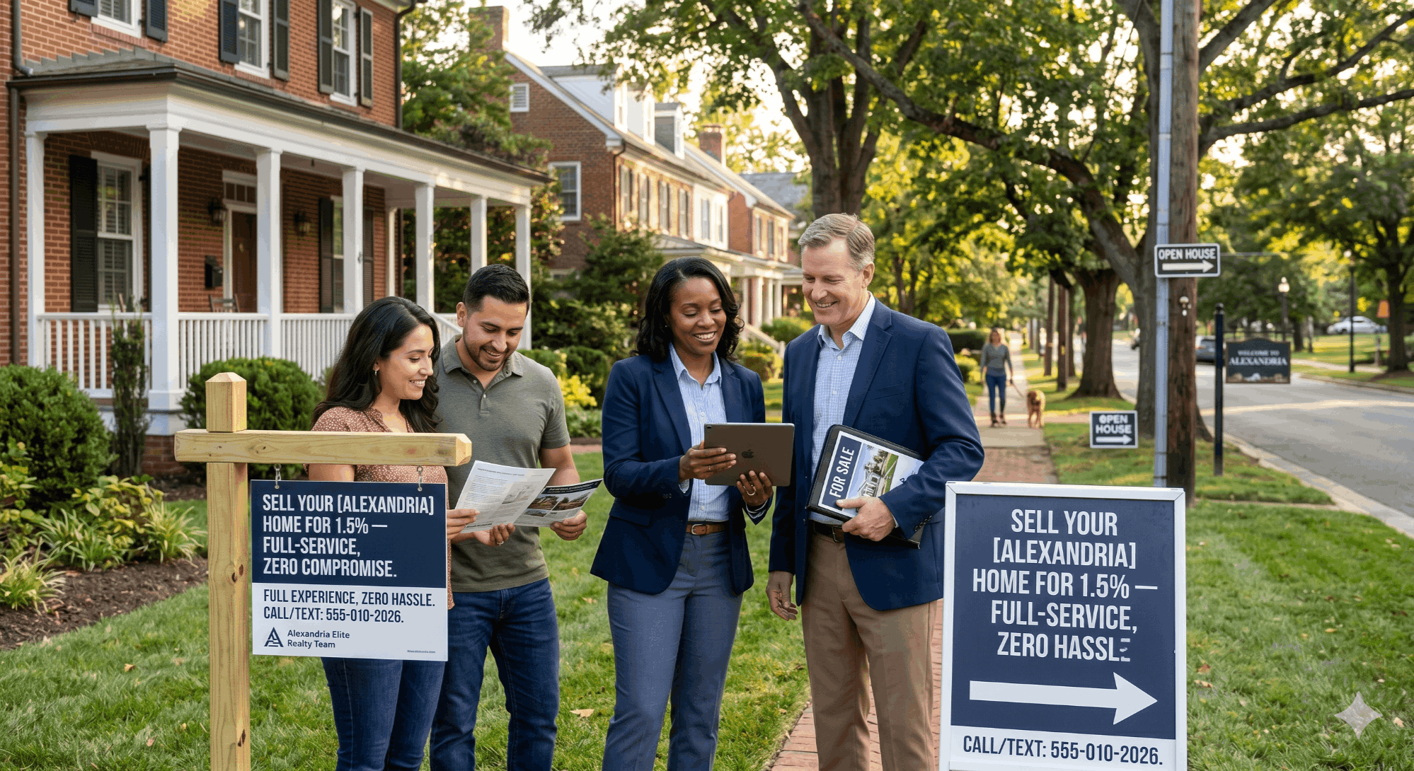 Sell your Alexandria VA home for 1.5% with The Jamil Brothers Realty Group