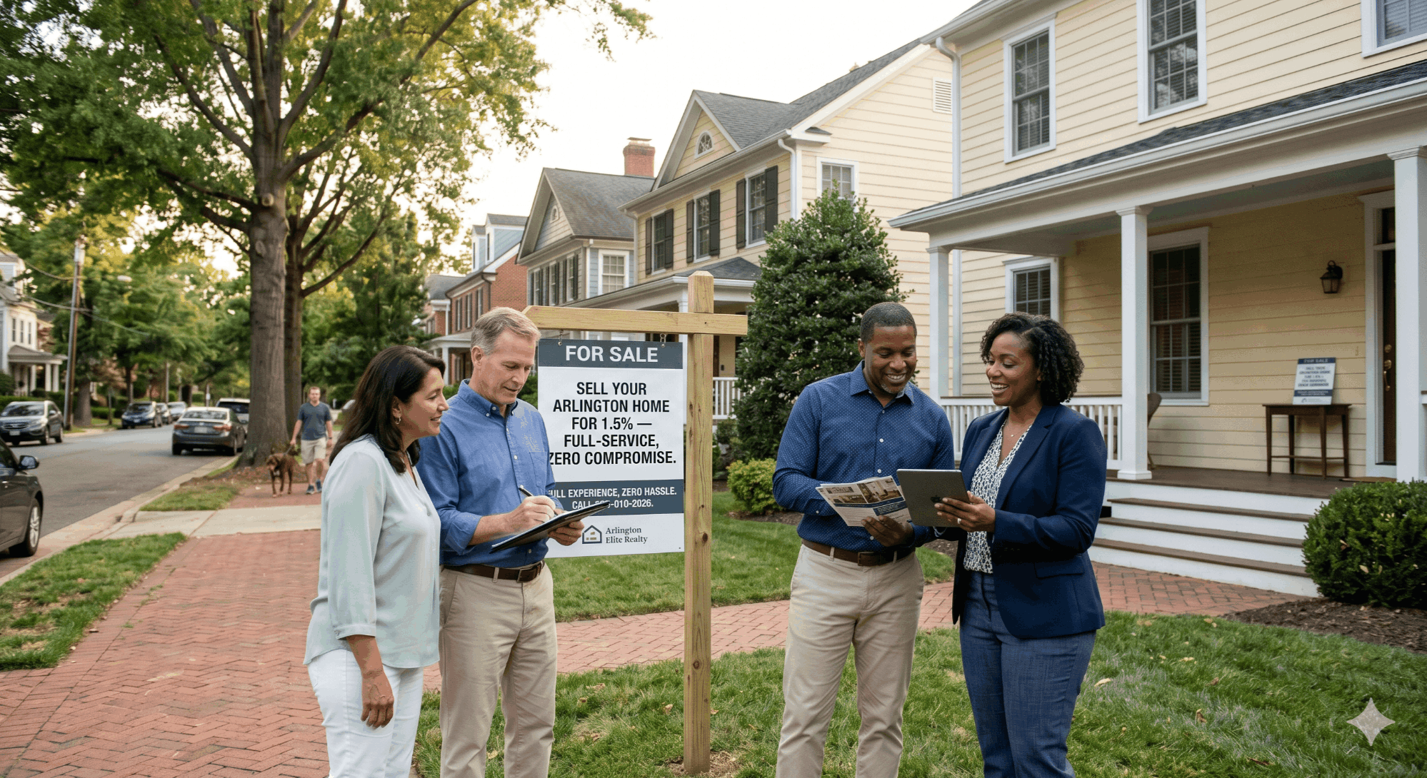 Sell your Arlington VA home for 1.5% with The Jamil Brothers Realty Group