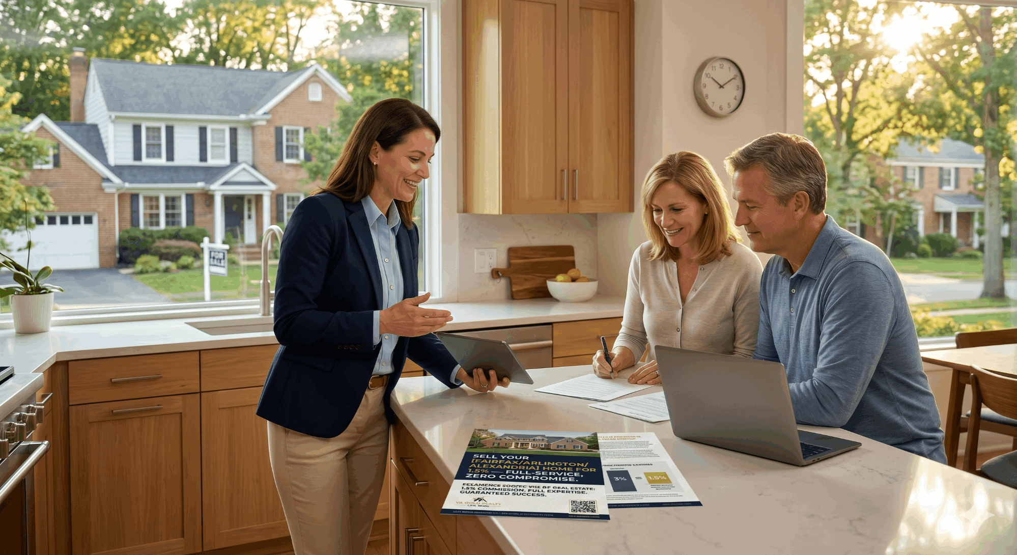 Sell your Fairfax VA home for 1.5% with The Jamil Brothers Realty Group