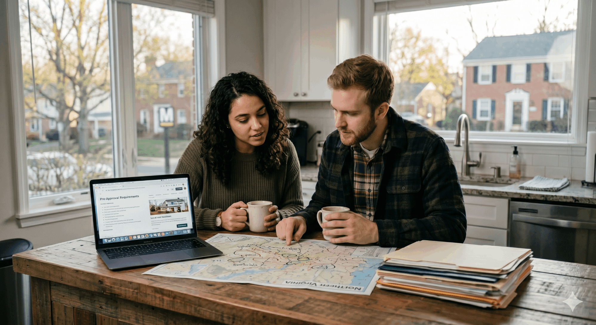 First-time homebuyers starting their home search in Northern Virginia