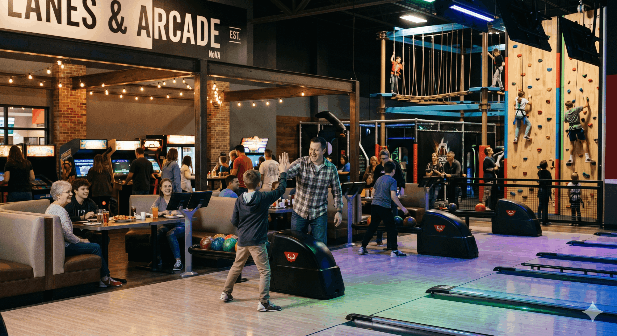 Indoor entertainment spots in Northern Virginia for all ages including trampoline parks, museums, and arcades