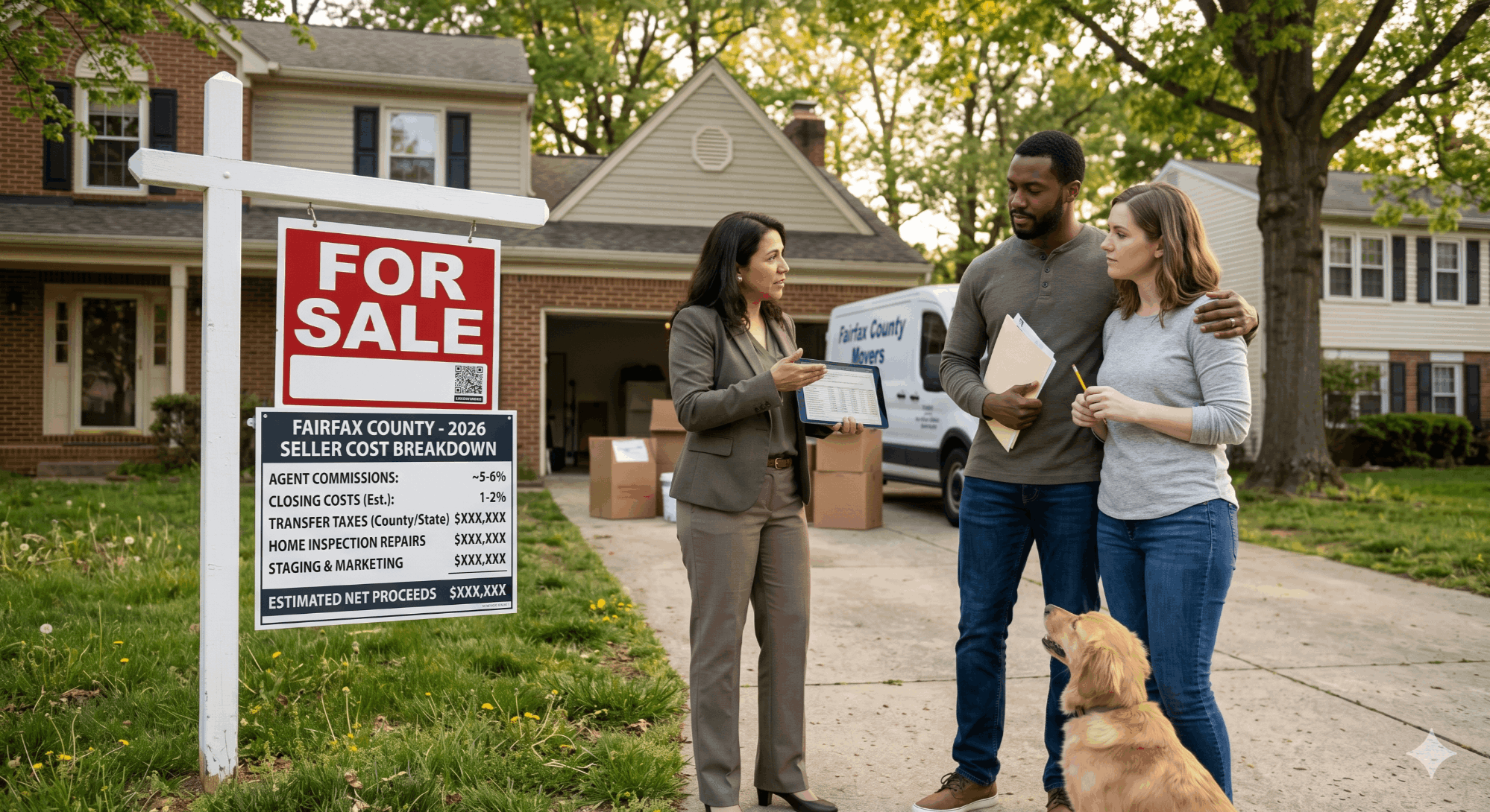 Cost to sell a house in Fairfax County, VA — 2026 breakdown