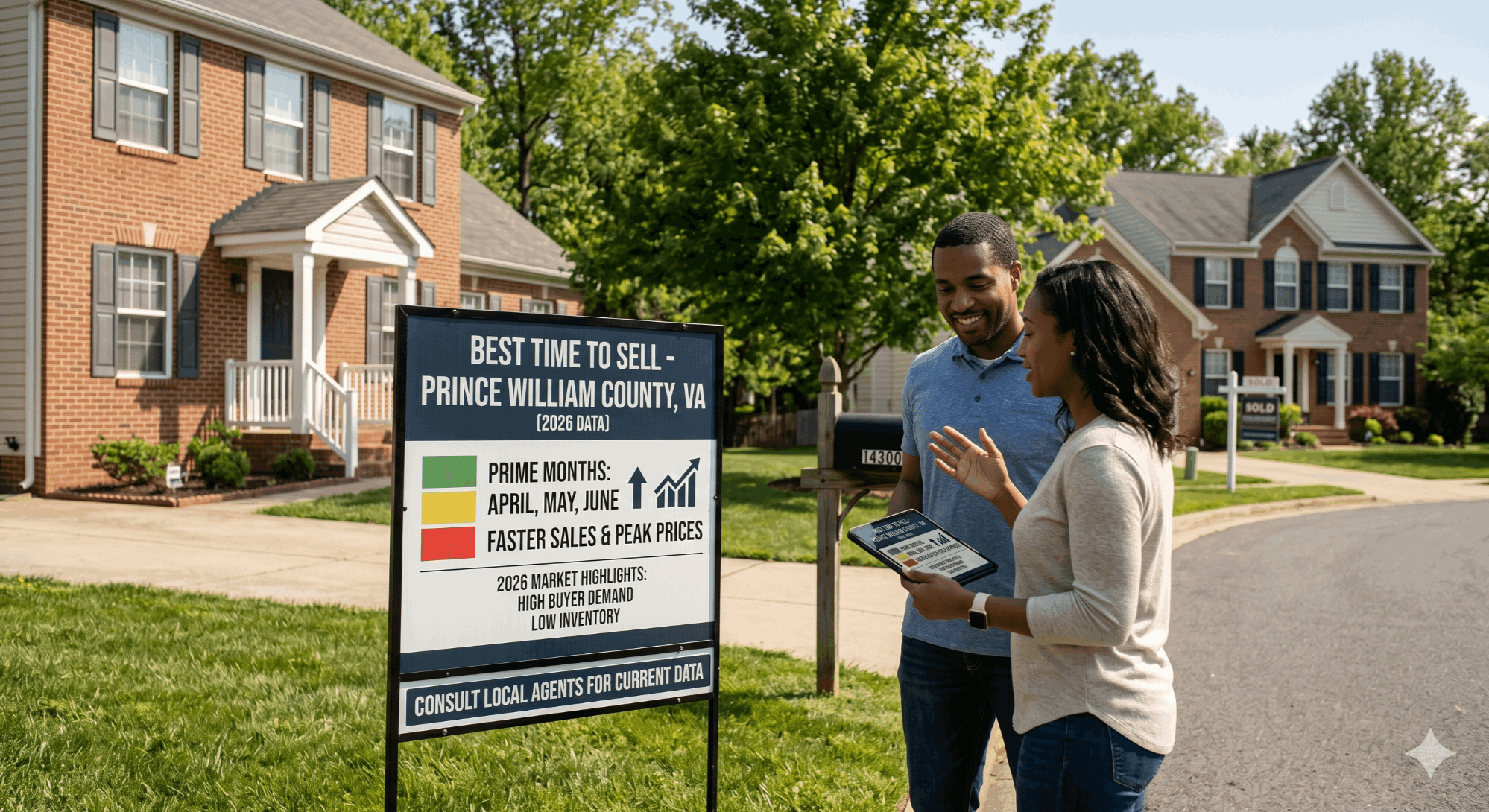 Best time to sell a house in Prince William County VA 2026 market data