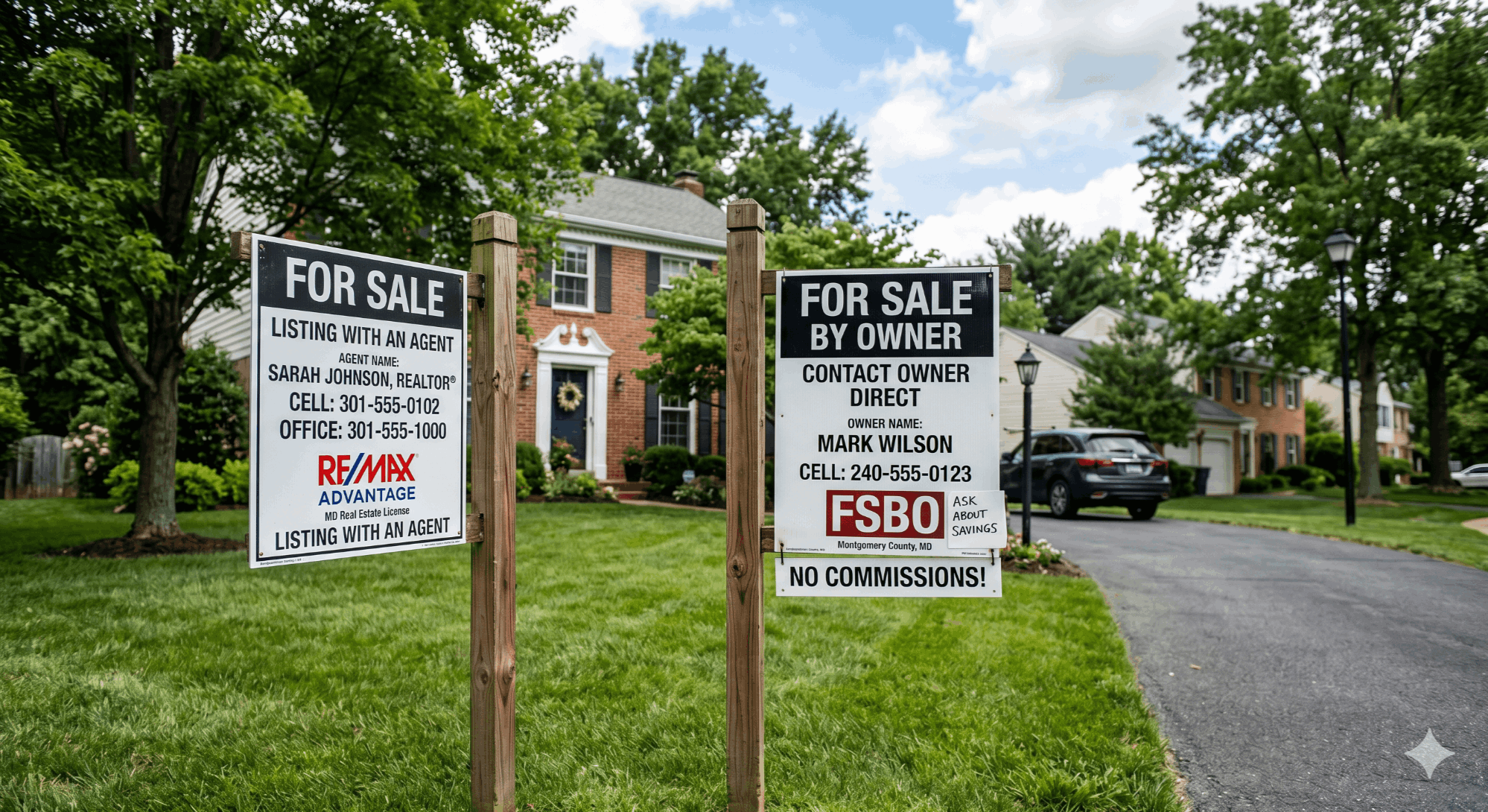 FSBO vs. Listing with an Agent in Montgomery County MD — real cost comparison