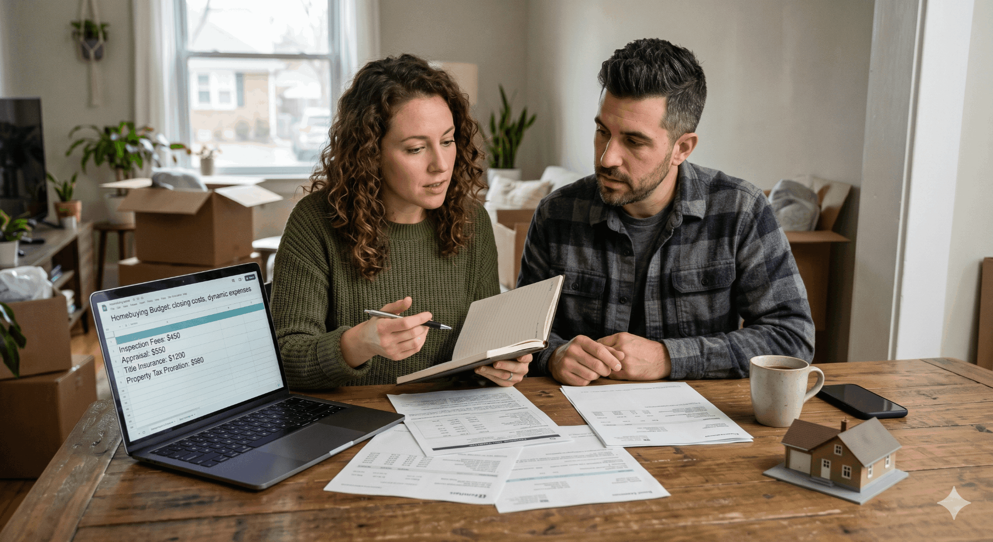 Home buying budget beyond the down payment in Northern Virginia