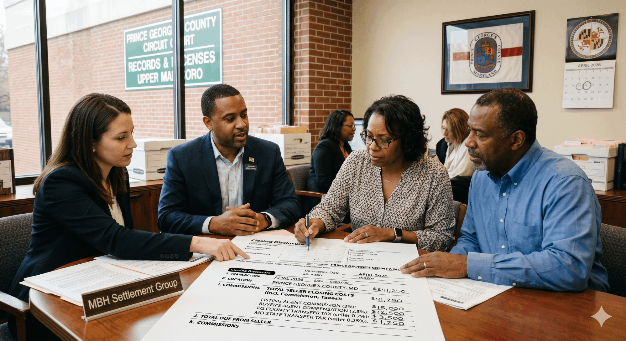 Realtor commission in Prince George's County Maryland — 2026 seller guide