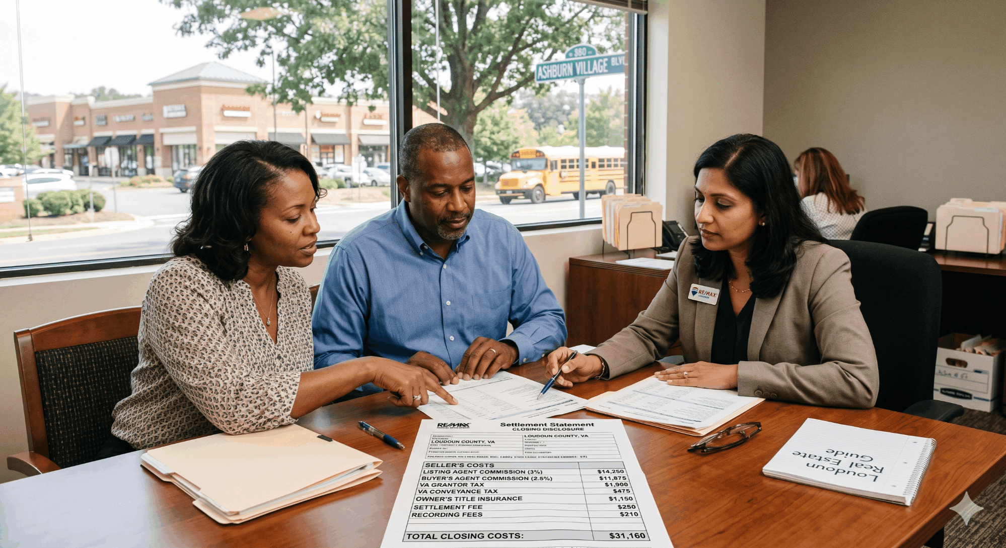 Cost to sell a home in Loudoun County, Virginia — full breakdown of commission, taxes, and closing costs