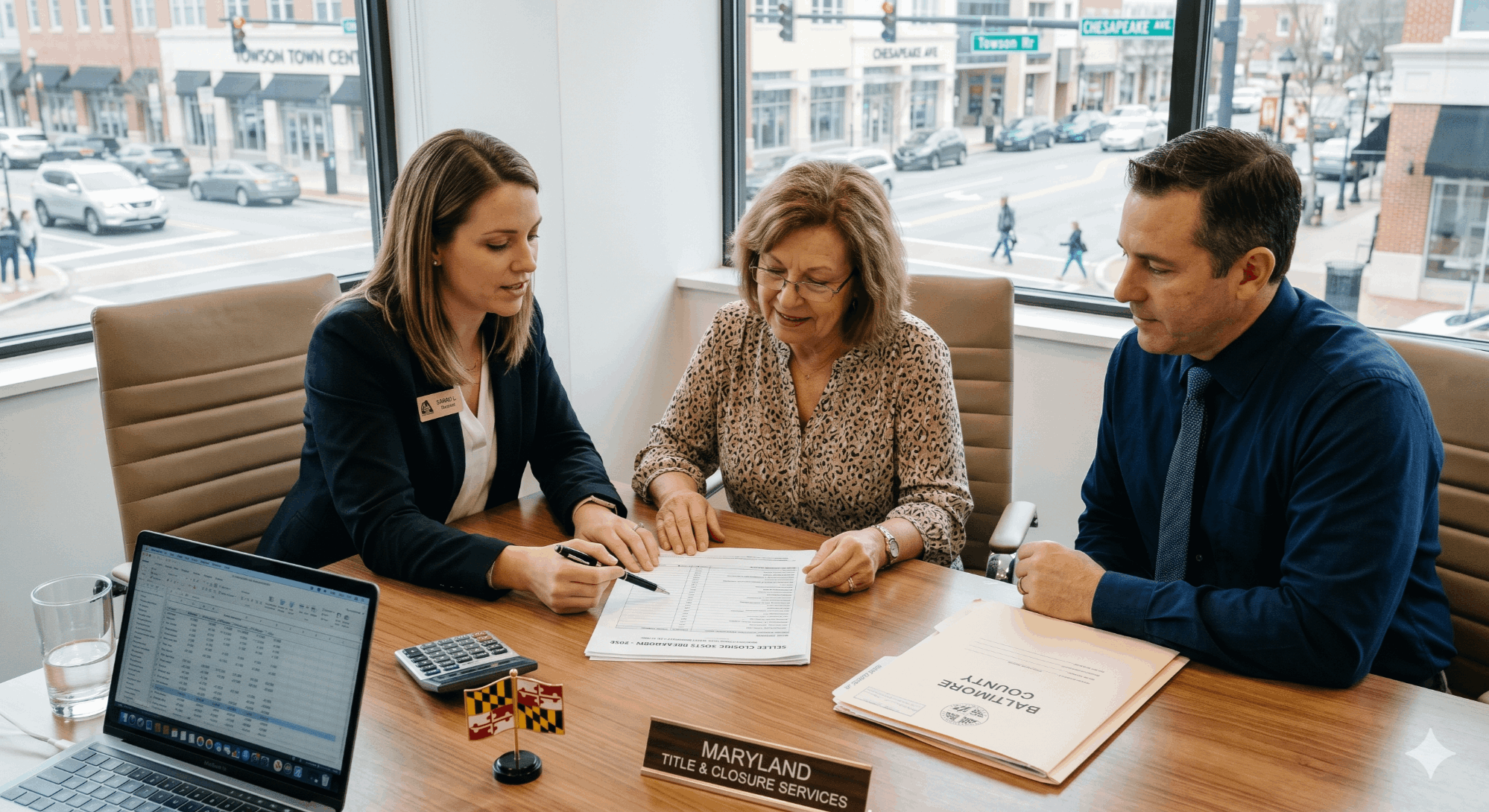 Baltimore County Maryland seller closing costs 2026 breakdown