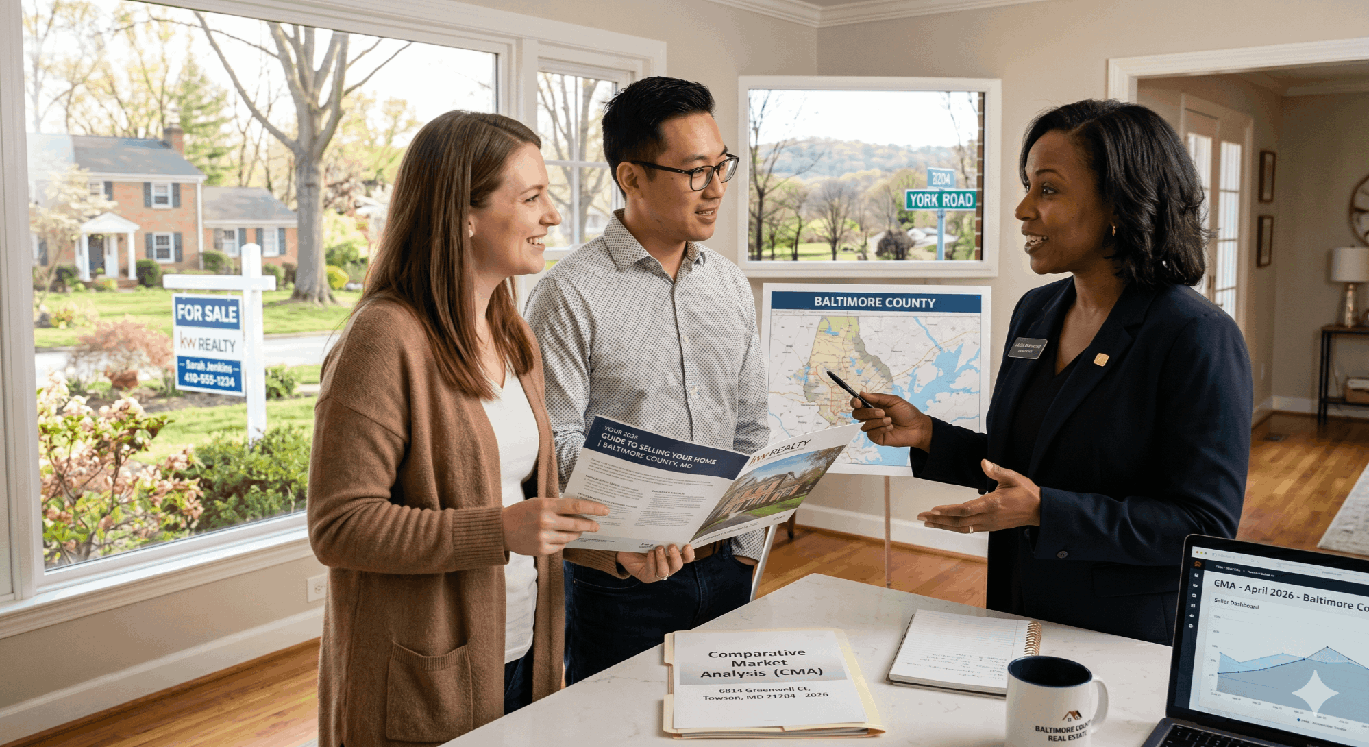 Selling a home in Baltimore County Maryland — full-service 1.5% listing program from The Jamil Brothers Realty Group