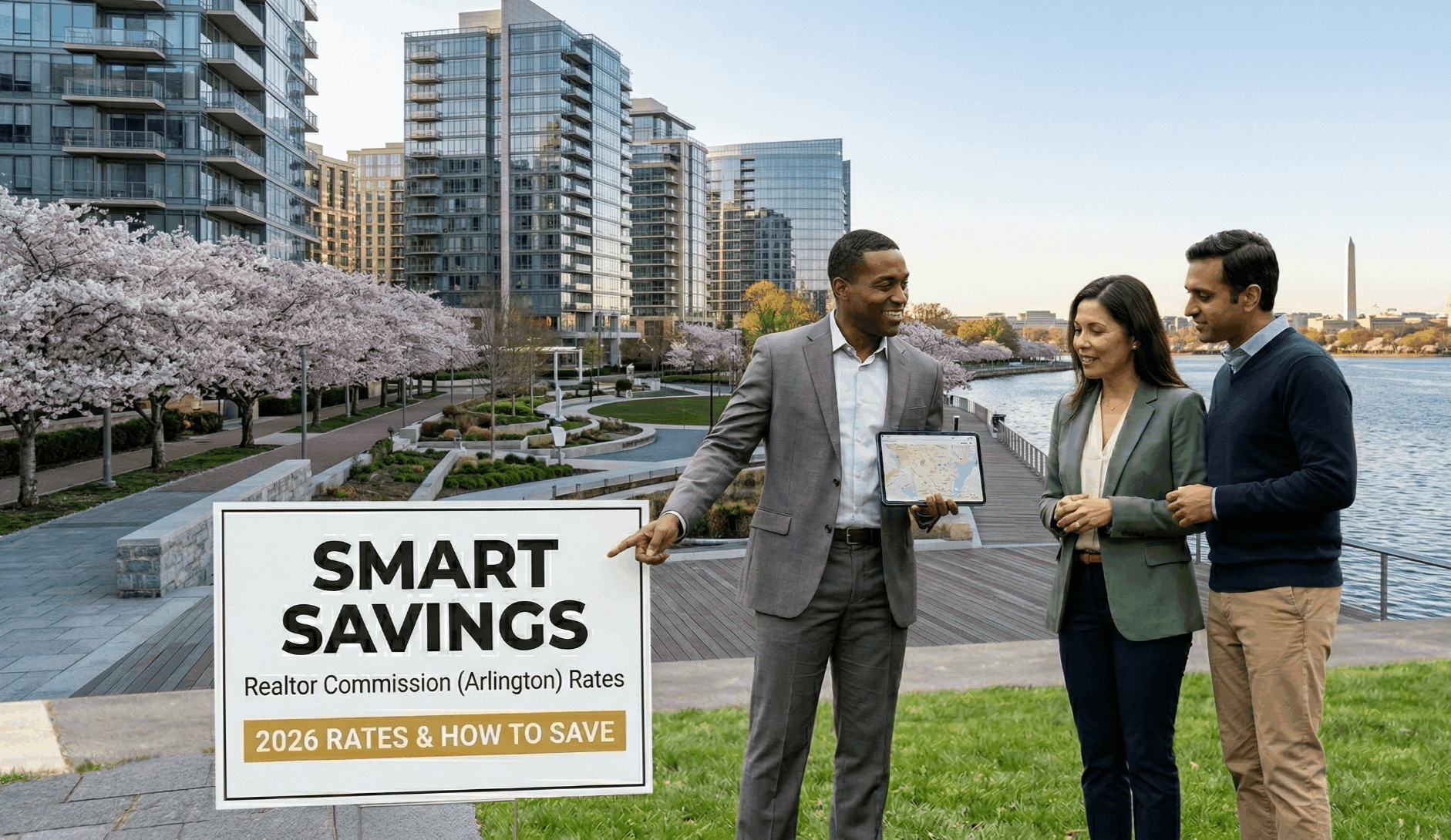 Average realtor commission rates in Arlington, VA — 2026 guide from The Jamil Brothers Realty Group