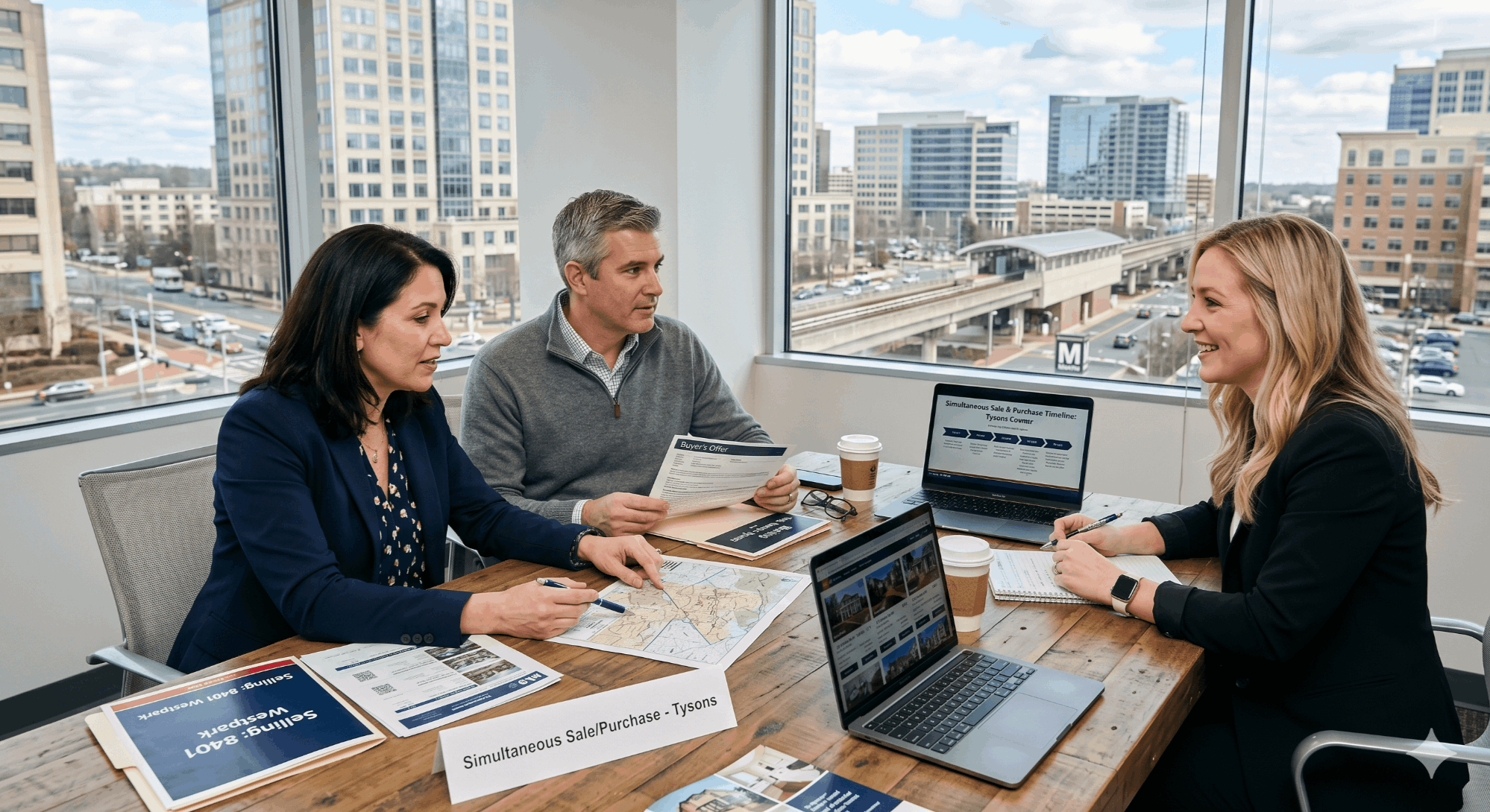 Sell and buy a home simultaneously in Tysons, Virginia