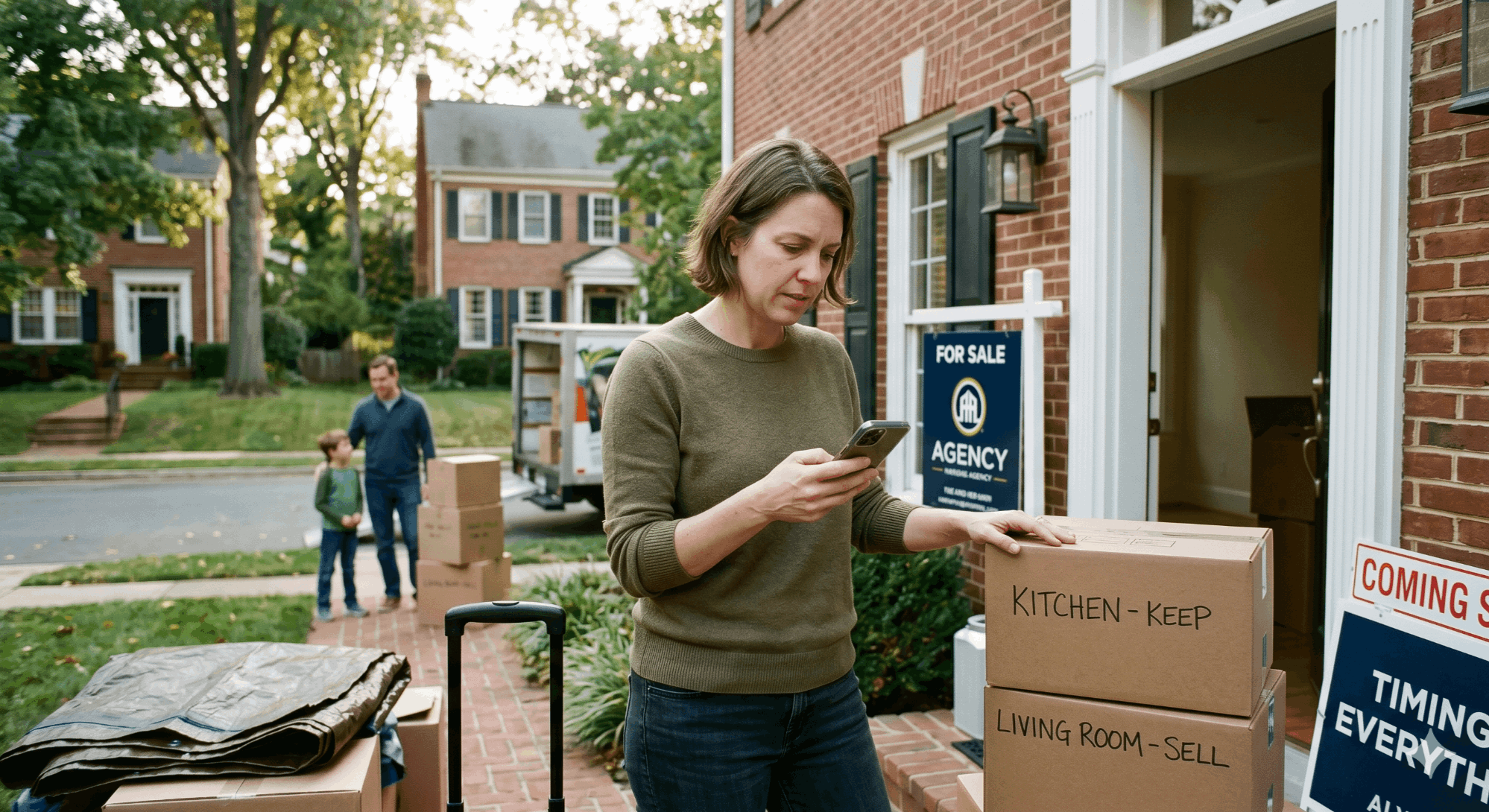 Alexandria Virginia rowhomes — selling during relocation