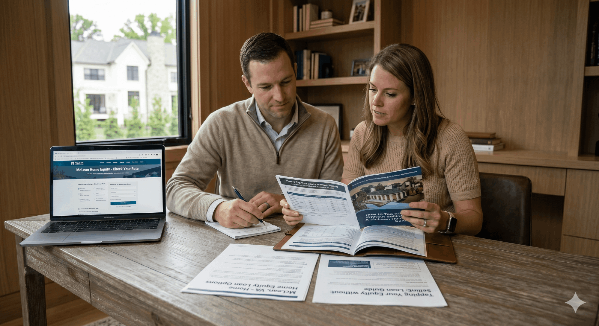 Home equity loans and HELOC options for McLean Virginia homeowners