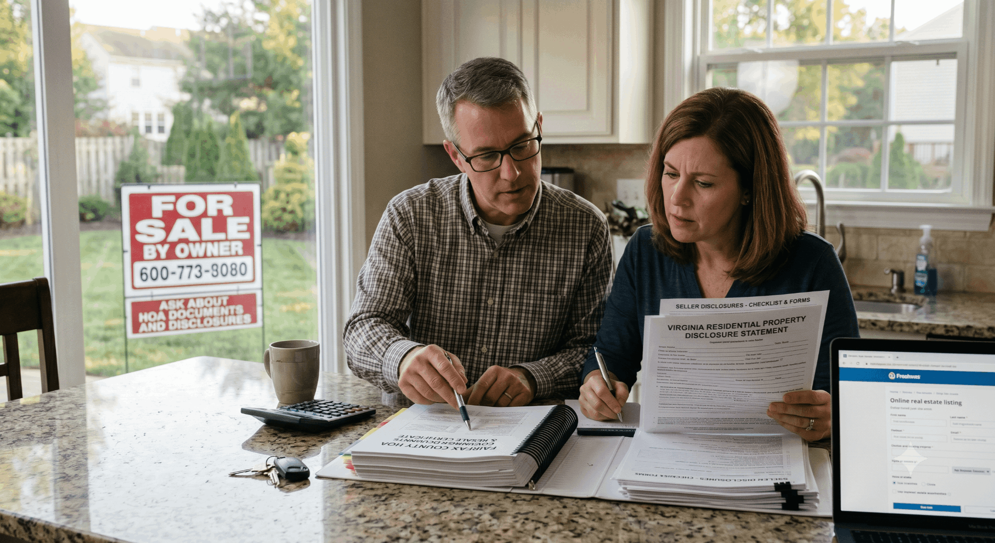 Selling a home without an agent in Fairfax County, VA — FSBO guide to HOA rules and seller disclosures