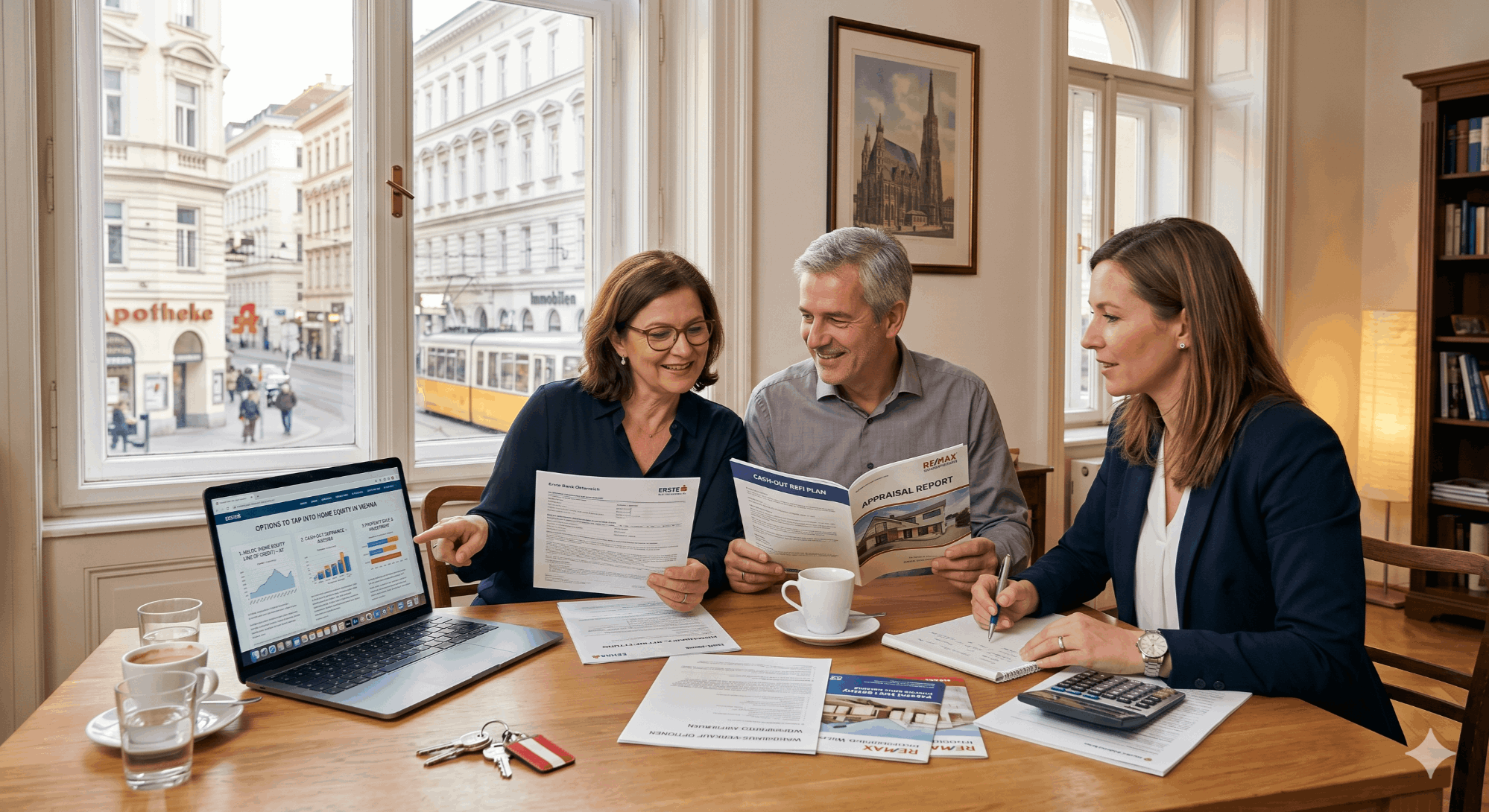 Tapping into home equity in Vienna VA — HELOC, cash-out refinance, and sale options compared