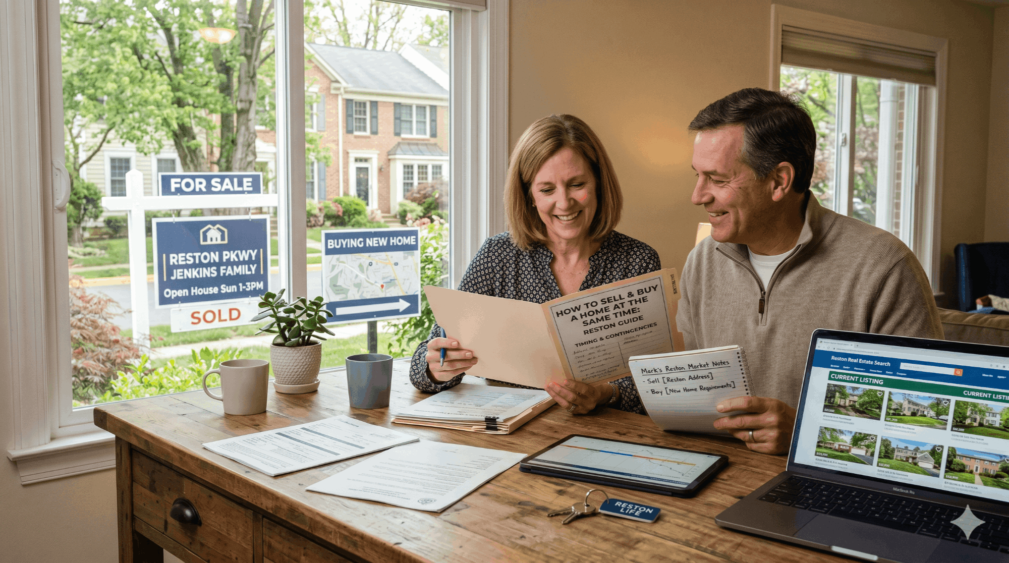 How to sell and buy a home at the same time in Reston, Virginia