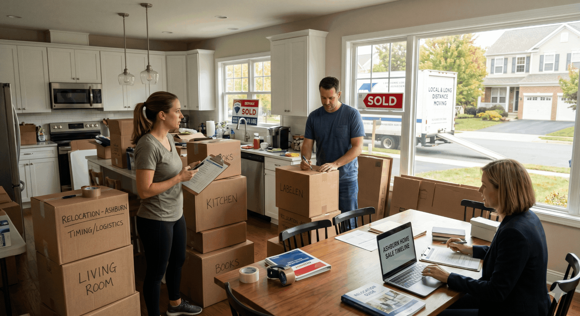 Selling your Ashburn VA home when relocating — timing and logistics guide from The Jamil Brothers Realty Group