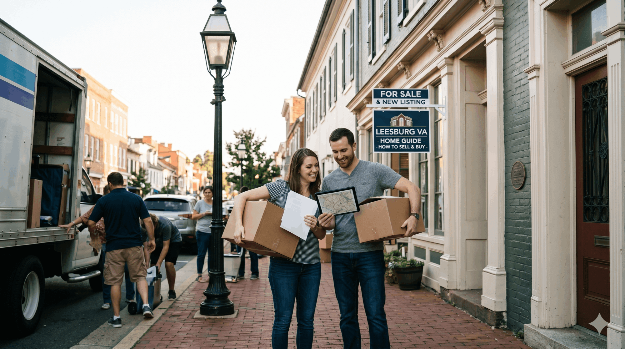 How to sell and buy a home at the same time in Leesburg VA — Loudoun County move-up buyer guide by The Jamil Brothers
