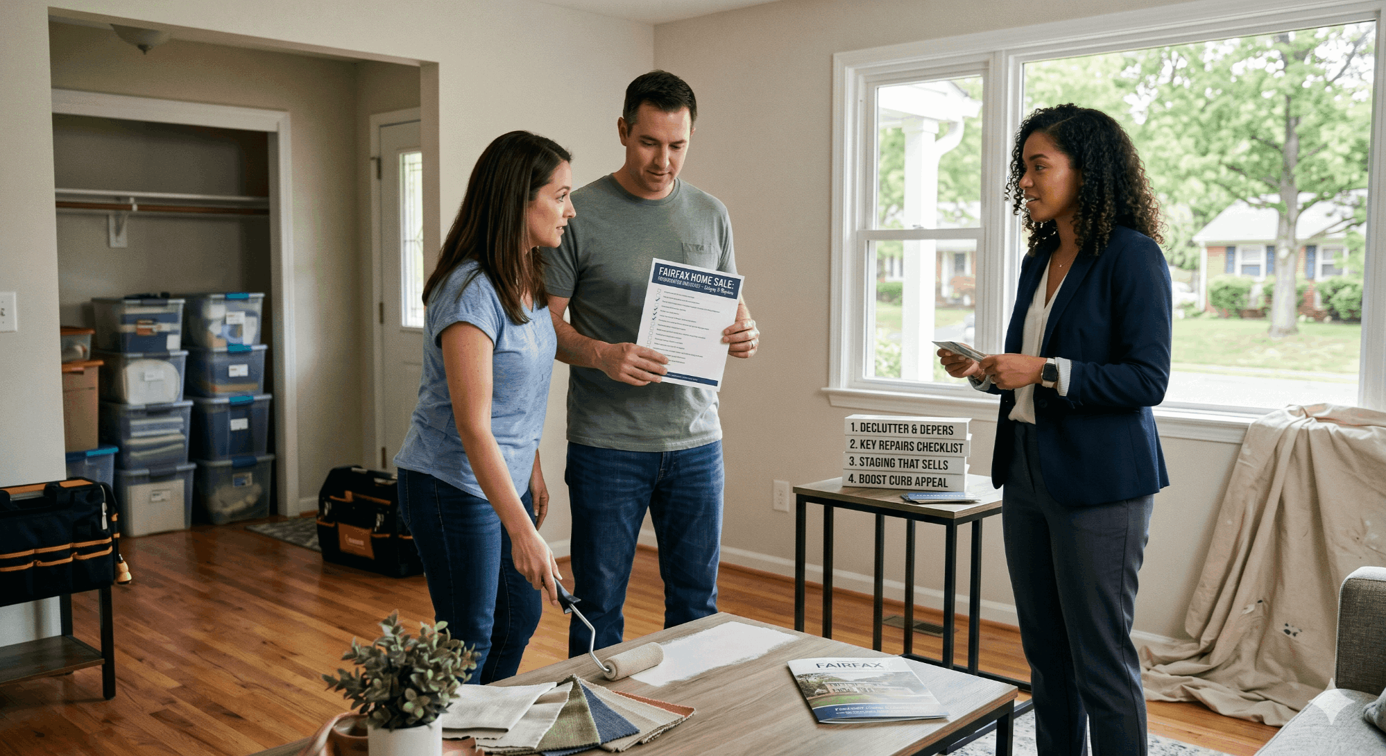 How to prepare your Fairfax VA home for sale — staging and repairs guide by The Jamil Brothers Realty Group