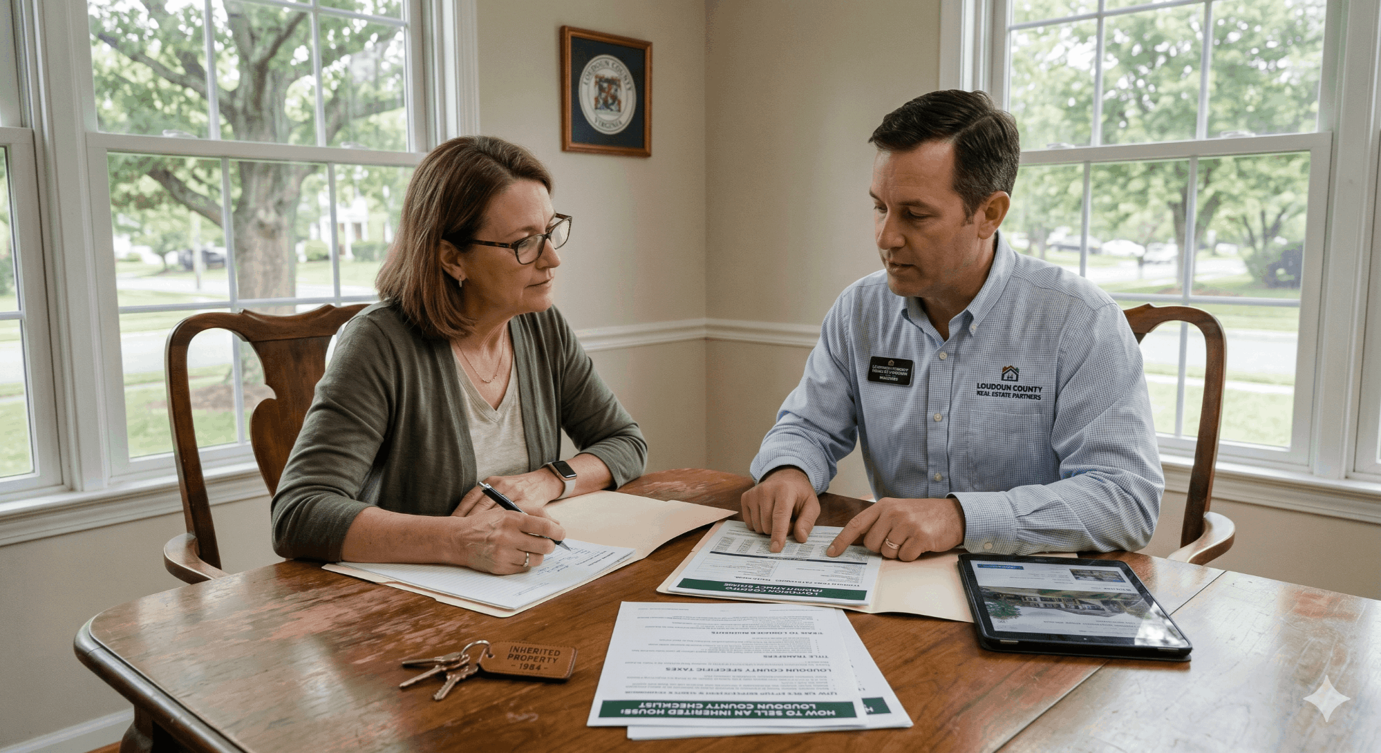 How to sell an inherited house in Loudoun County, Virginia