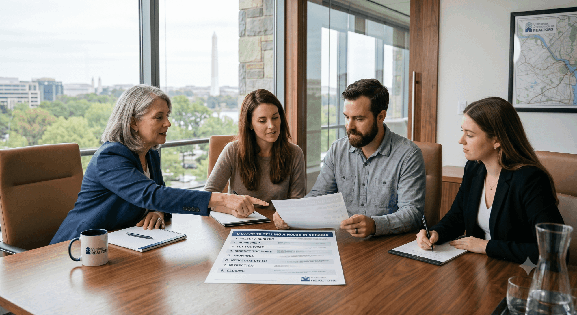 The 8 steps to selling a house in Virginia